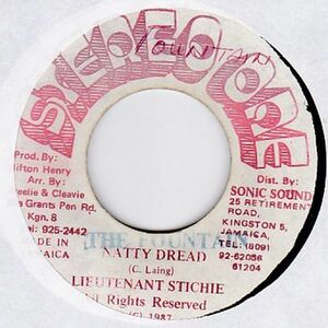 Epレコード　LIEUTENANT STICHIE / NATTY DREAD (HEAVENLESS)