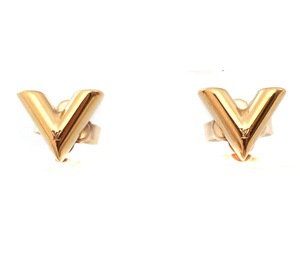 Louis Vuitton Essential v stud earrings (M63208, M68153)