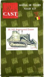 ■ Resicast レジキャスト 【絶版】 1/35 Armoured Dozer 装甲ブルドーザー 35.143