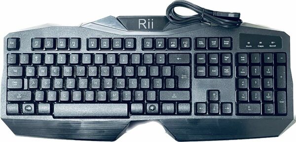 【最終価格】【ジャンク品】Riitek（リーテック）ゲーミングキーボード ワイヤードゲーミングマウス セット USB有線接続 7