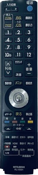 三菱電機（MITSUBISHI ELECTRIC）液晶テレビリモコン RL15501