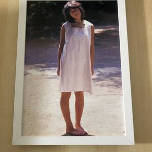 kj ★額装品★ 石野真子 グラビア セクシー 貴重写真 A4サイズ額入り ポスター風デザイン 癒し アイドル 昭和レトロ