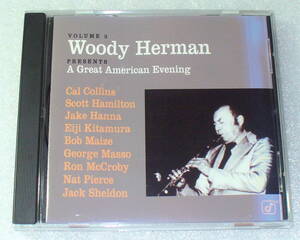 A4■盤面良好・輸入盤・Woody Herman ウディー・ハーマン◆A Great American Evening◆送料164円