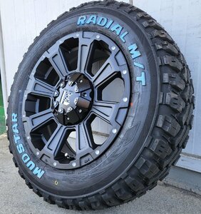 タイヤホイールセット Mudstar マッドスター MT 215/65R16 215/70R16 デリカD5 エクストレイル C-HR クロスロード 16インチ DeathRock