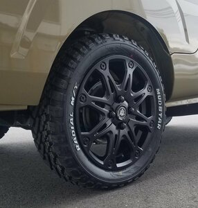 ハイゼットジャンボ エヴリィ ウェイク ハスラー マッドスター ラジアル MT 165/60R15 タイヤホイール 16インチ ホワイトレター