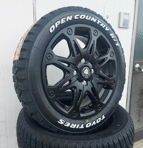 ハイゼットジャンボ エヴリィ ウェイク ハスラー トーヨー オープンカントリー R/T 165/60R15 タイヤホイール 16インチ ホワイトレター