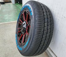 当店オススメ!! 200系ハイエース TOYO H30 215/65R16 16インチ 新品タイヤホイールセット!! LEXXEL DeathRock!!_画像8