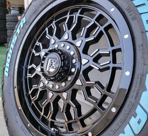 当店イチオシ!! ランクル200 LX570 セコイア タンドラ 18インチ LEXXEL PreDator プレデター MONSTA モンスタ マッド 265/60R18 285/60R18