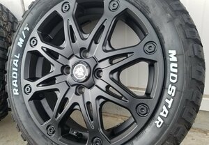 ハイゼットジャンボ エヴリィ ウェイク ハスラー マッドスター ラジアル MT 165/60R15 タイヤホイール 16インチ ホワイトレター