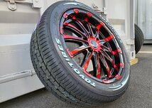 バウンティ コレクション BD12 18インチ タイヤホイール新品 4本セット トーヨー TOYO H30 225/50R18 200系ハイエース_画像3