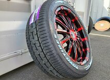 バウンティ コレクション BD12 18インチ タイヤホイール新品 4本セット トーヨー TOYO H30 225/50R18 200系ハイエース_画像4