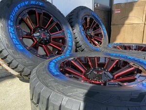 サマータイヤ プラド ハイラックス サーフ TOYO オープンカントリーRT 265/70R17 265/65R17 285/70R17 DeathRock 17インチ