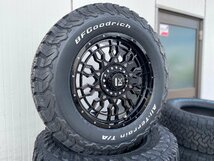 BFグッドリッチ A/T KO2 265/65R18 タイヤホイールセット ランドクルーザー300系 18インチ 4本セット 1台分_画像7