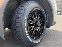 18インチ タイヤホールセット RAV4 エクストレイル CX8 デリカ アウトランダー PreDator プレデター TOYO オープンカントリー RT 225/60R18_画像8