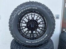 プラド(TZ-G含む) ハイラックス(リフトアップ車) FJ パジェロ H3 18インチ BF グッドリッチ オールテレーン タイヤホイール 4本セット_画像8