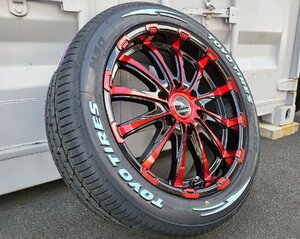 バウンティ コレクション BD12 18インチ タイヤホイール新品 4本セット トーヨー TOYO H30 225/50R18 200系ハイエース