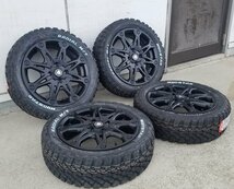 タフト スペーシアギア デリカミニ マッドスター ラジアル MT 165/65R15 タイヤホイール 16インチ ホワイトレター_画像4