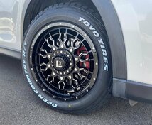 18インチ タイヤホールセット RAV4 エクストレイル CX8 デリカ アウトランダー PreDator プレデター TOYO オープンカントリー RT 225/60R18_画像7