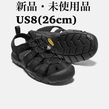 KEEN キーン CLEAR WATER CNX クリアウォーター ブラック メンズ サンダル US8_画像1