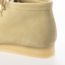 Clarks クラークス Wallabee Boot ワラビー ブーツ メープルスエード メンズ モカシン ベージュ UK6_画像6