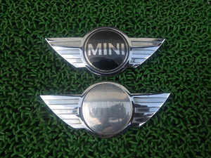 BMW Mini Mini Cooper S Clubman R55 MM16 front rear emblem set postage 185 jpy 