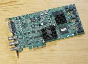 AJA KONA LHe video capture card PCI-EX connection ②