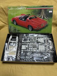 FUJIMI エンスージアスト 246GTS フェラーリ ディノ プラモデル 1987年物 1106