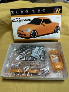 AOSHIMA EUROTEC Copen コペン ダイハツ プラモデル 年物 1010