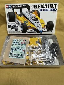 TAMIYA RENAULT ルノー RE30 BTURBO プラモデル 1983年物 1002