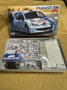 TAMIYA ITEM 24221 PEUGEOT 206 プジョー WRC プラモデル 2000年物 991