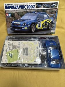 TAMIYA SUBARU スバル IMPREZA WRC 2002 人形付き プラモデル 2002年物 986