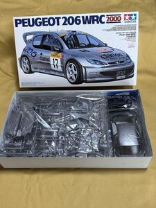 TAMIYA PEUGEOT プジョー T206 WRC 2000 プラモデル 2000年物 982