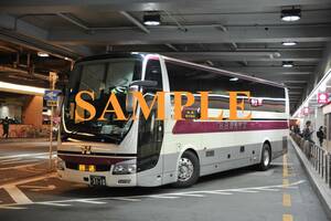 D【バス写真】L版３枚　阪急バス　エアロクイーン　西工ネオロイヤルSD　おけさ号