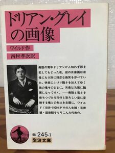 ドリアン・グレイの肖像 岩波文庫　オスカー・ワイルド　富士川義之 訳　未読美品