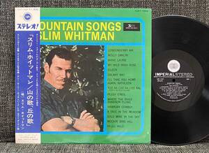 SLIM WHITMAN 帯付 LP MOUNTAIN SONGS .. Victor Asher-7463