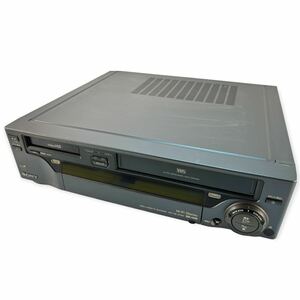 ★通電確認済み SONY Hi8 VHS ビデオカセットレコーダー WV-H2 Hi-Fi Stereo ソニー 1995年製 MADE IN JAPAN 本体のみ 中古品 管理G397