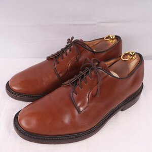  Tricker's 11.5 plain tu Brown England made Tricker's Britain made leather shoes men's used old clothes ds3500