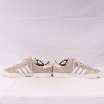 CAMPUS 27.5cm/adidas キャンパス アディダス スニーカー グレージュ 白 中古 古着 メンズ ad4140_画像5