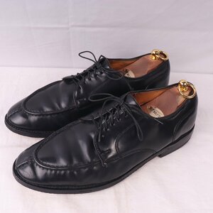 アレンエドモンズ 10 1/2 B コードバン Bradley ALLEN EDMONDS ブラッドリー Uチップ USA製 メンズ 中古 古着 ds3576