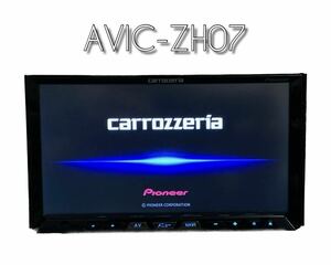 管w220447-11 カロッツェリア AVIC-ZH07 2021年2版地図 良品タッチパネル 新品フィルムアンテナ付 HDD サイバー ナビ Bluetooth 動作品(8)#