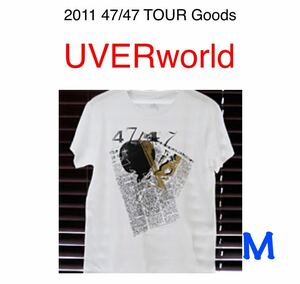 【新品未開封】 UVERworld 2011 47/47 TOUR Goods Tシャツ Mサイズ (ラメ入り)
