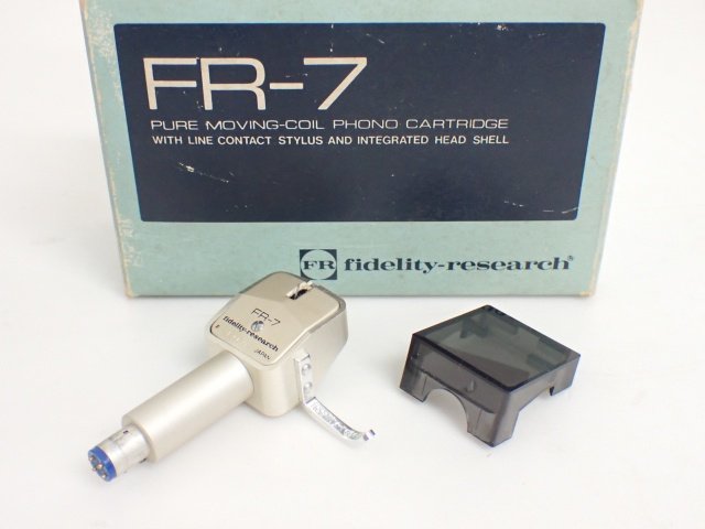 Fidelity-Research ヘッドシェル一体型MCカートリッジ FR-7-