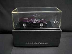 87. not yet exhibition hpi*racing 1/43 Orochi large .Mitsuoka Night Purple Night Purple Mitsuoka Night purple 