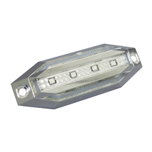 LED　slim流星8LED車高灯　クリアレンズ/アンバー（橙）　12V/24V共用　サイドマーカー　車高灯　（CE-222）_画像2