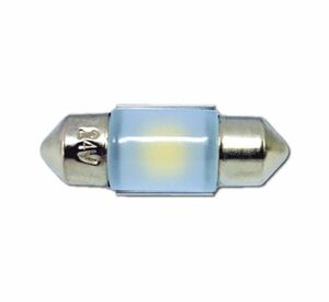 LEDルームランプ　ハイパワーワイドアングル　ショート用　31mm　ホワイト（白）　24V　（529364）