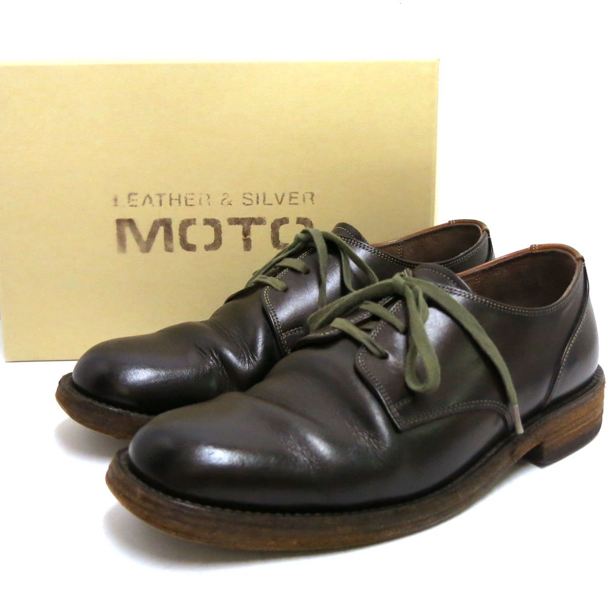 ヤフオク! -「moto レザー 靴」(メンズシューズ) の落札相場・落札価格