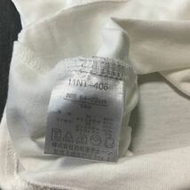 used 子供服「 西松屋 半袖Tシャツ 白色 140cm 」 綿60% / シンプルな半袖Tシャツなので、かわいいワンピースの下に合わせてください_画像5