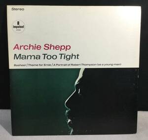 ykbd/23/0412/t710/Y/3★LPレコード 輸入盤 Archie Shepp/Mama Too Tight アーチー・シェップ A-9134