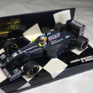 ミニカー 1/43 ミニチャンプス SAUBER MERCEDES C13 K.WENDLINGER #29