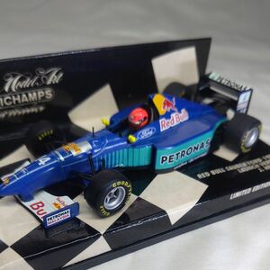 ミニカー 1/43 ミニチャンプス RED BULL SAUBER FORD 1996 LAUNCH VERSION #14